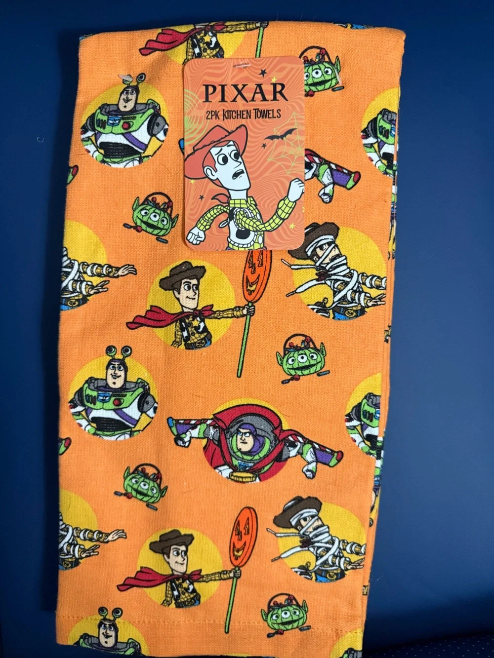 Disney Pixar Toy Story Halloween Kitchen Towels 2-Pack